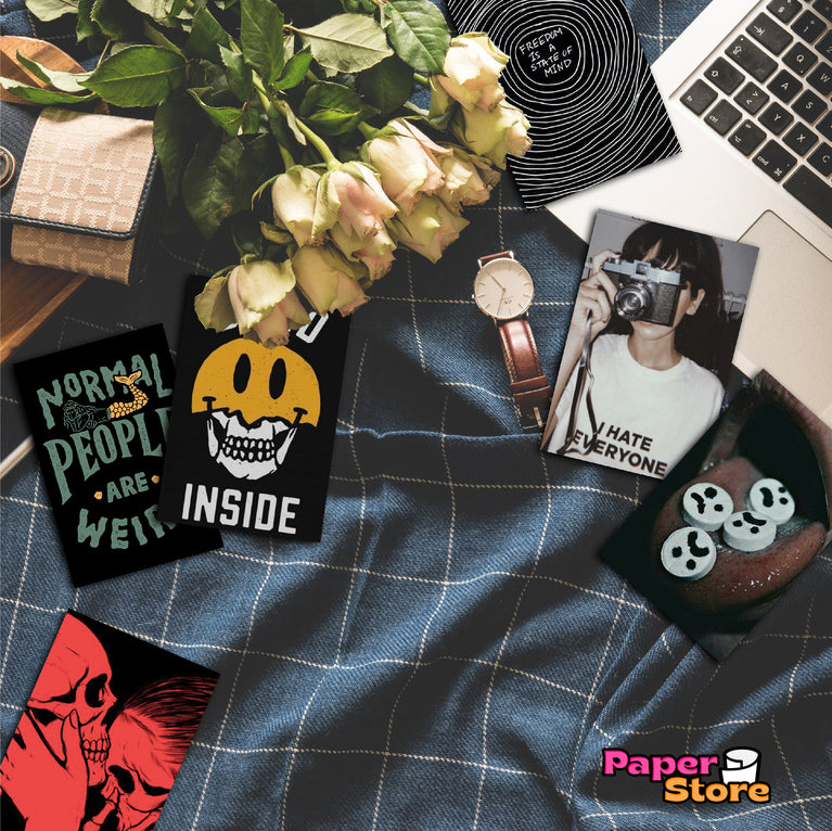 Black Grunge Collage Kit