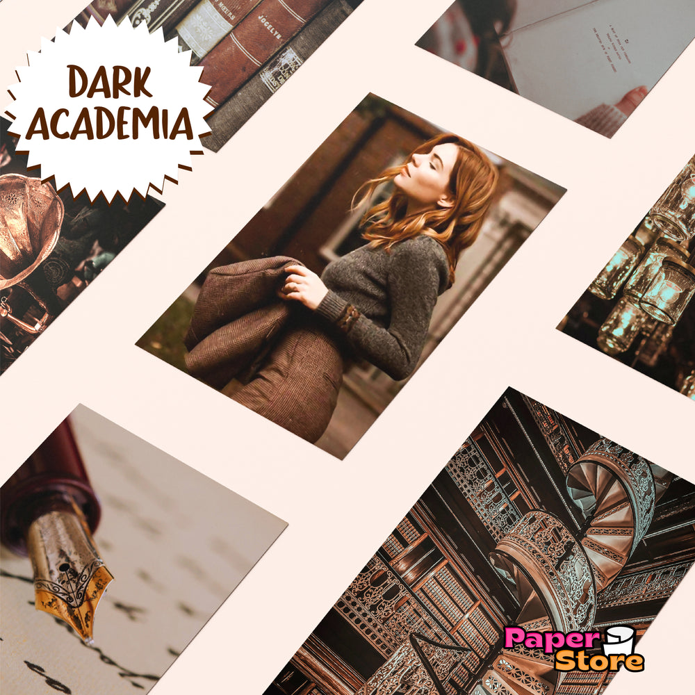 Dark Academia Collage Kit