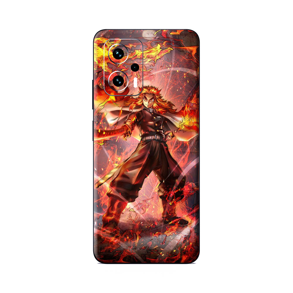 Redmi K50 i - Kyojuro Rengoku (Flame Hashira)