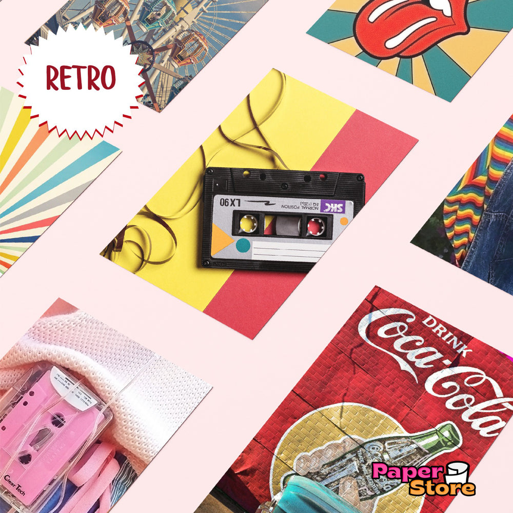 Retro Collage Kit Aesthetic Room Decor