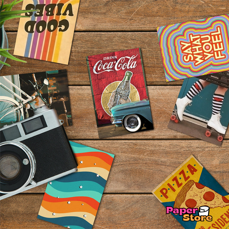 Retro Collage Kit Aesthetic Room Decor