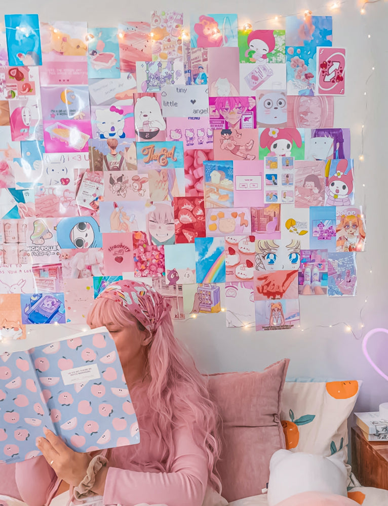 Anime Aesthetic Wall Collage Kit