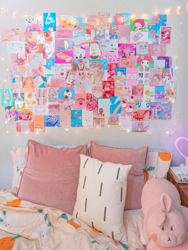 Anime Aesthetic Wall Collage Kit