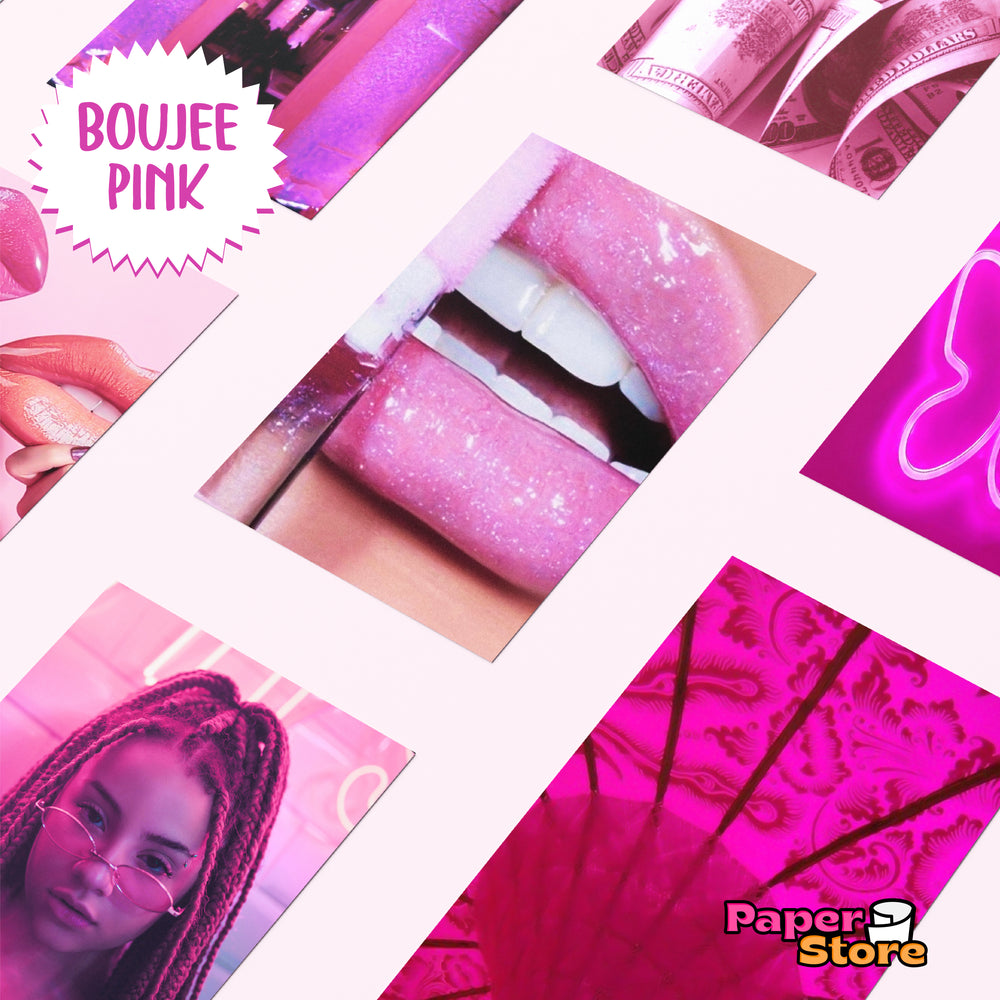 Boujee Pink Collage Kit