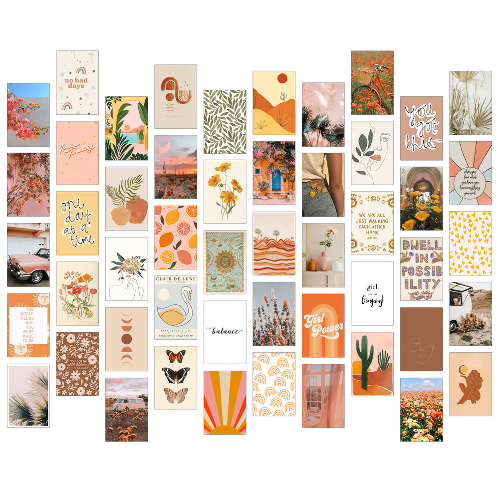 Desert Boho Wall Collage Kit