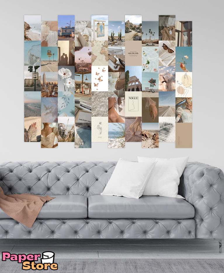 Neutral Naked Wall Collage Kit