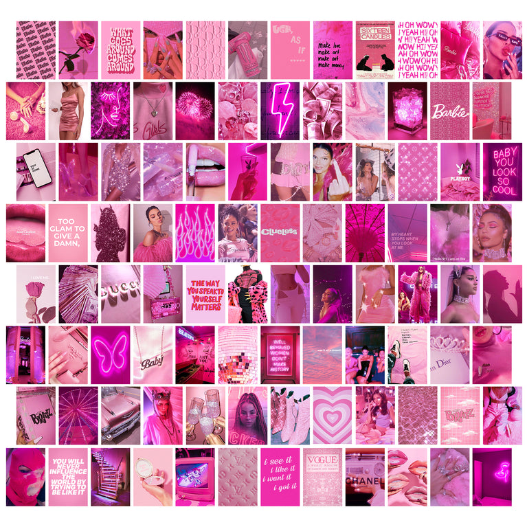 Boujee Pink Collage Kit