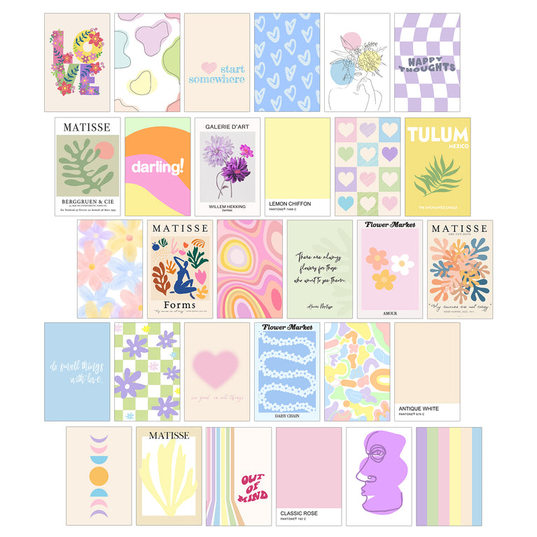 Danish Pastel Collage Kit