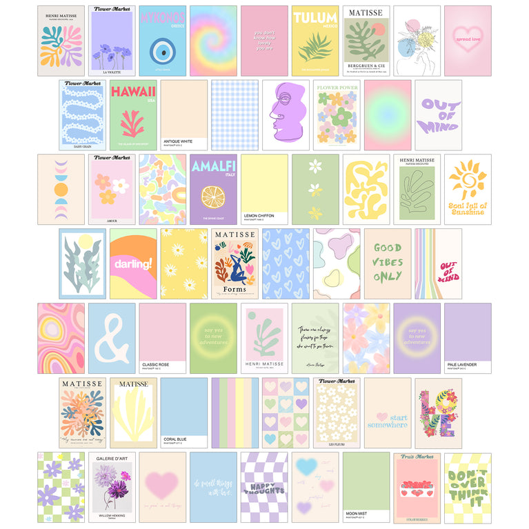 Danish Pastel Collage Kit